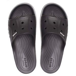 Crocs Unisex Black Bayaband Slip-On Slide Size M 5 / W 7